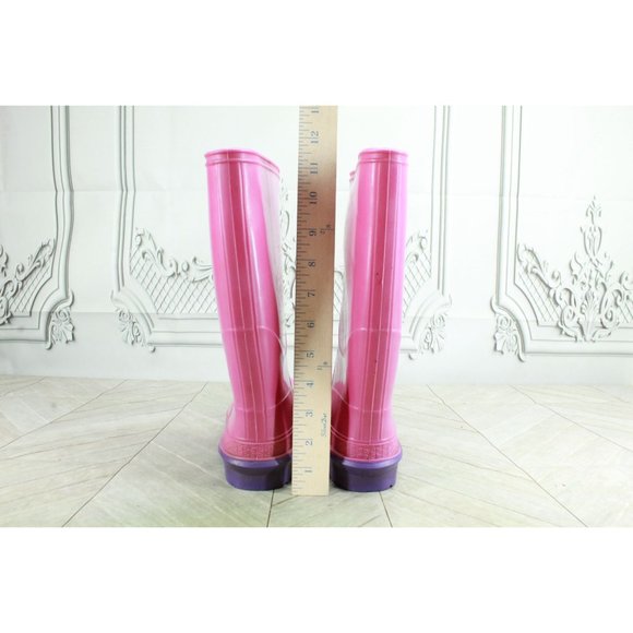LaCrosse 11" Pink Rubber Tall Muck Boot USA Made Rain Boots Size 5 - Picture 5 of 9